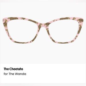 Pink Cheetah Toppers